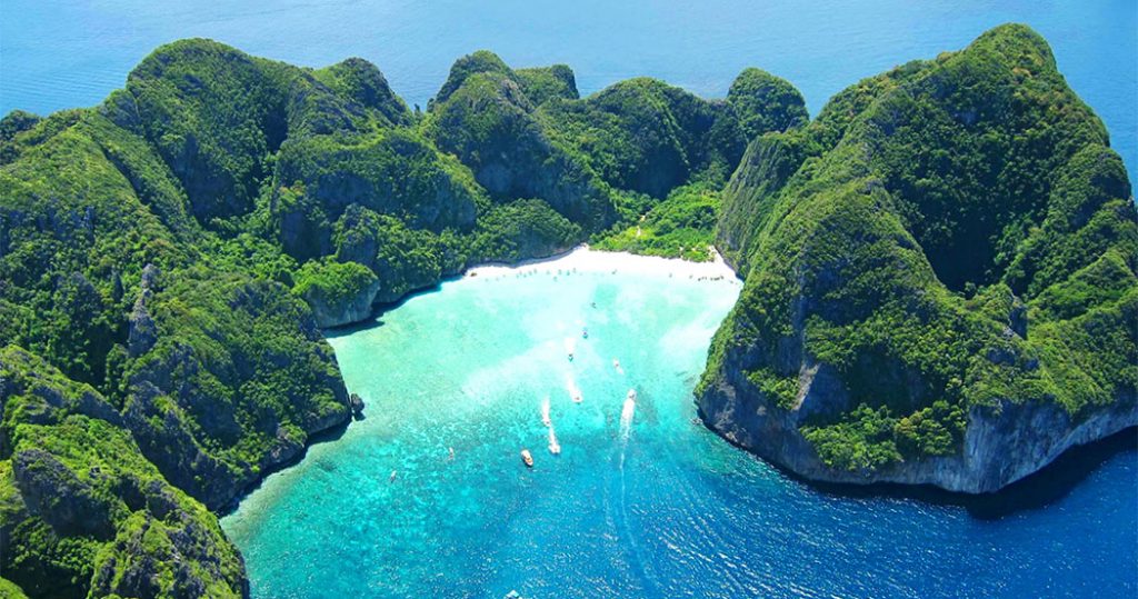 Day Trip PhiPhi Maya Khai Speed Boat By YP - พีพี มาหยา ไข่ โดยเรือสปีทโบ๊ทสองท้อง